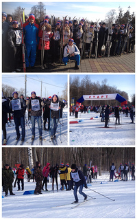 Команда ТГМПИ приняла участие в гонке «Лыжня России 2018»