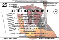 Отчётный концерт цикловой комиссии народных инструментов