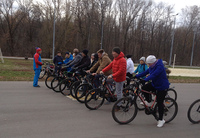 Студенты организовали велопробег