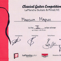 Максим Марин — лауреат международного конкурса исполнителей на классической гитаре