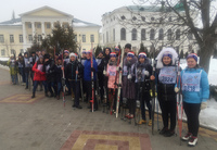 Студенты и преподаватели ТГМПИ приняли участие в массовой лыжной гонке «Лыжня России-2019»