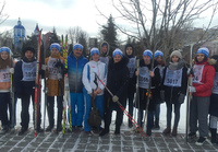 Студенты и преподаватели ТГМПИ приняли участие в массовом соревновании «Лыжня России–2020»