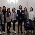 Состоялась творческая встреча студентов и преподавателей ТГМПИ с Арсением Тарасевичем-Николаевым