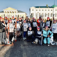 Преподаватели и студенты ТГМПИ приняли участие в «Лыжне России – 2023»
